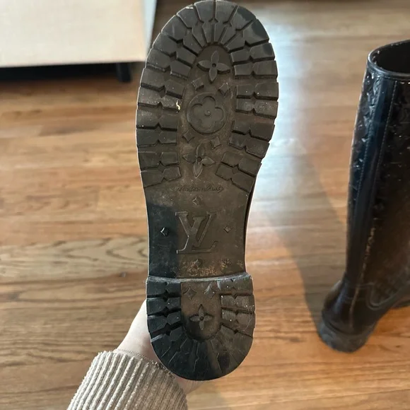 Louis Vuitton Black Winter & Rain Boots